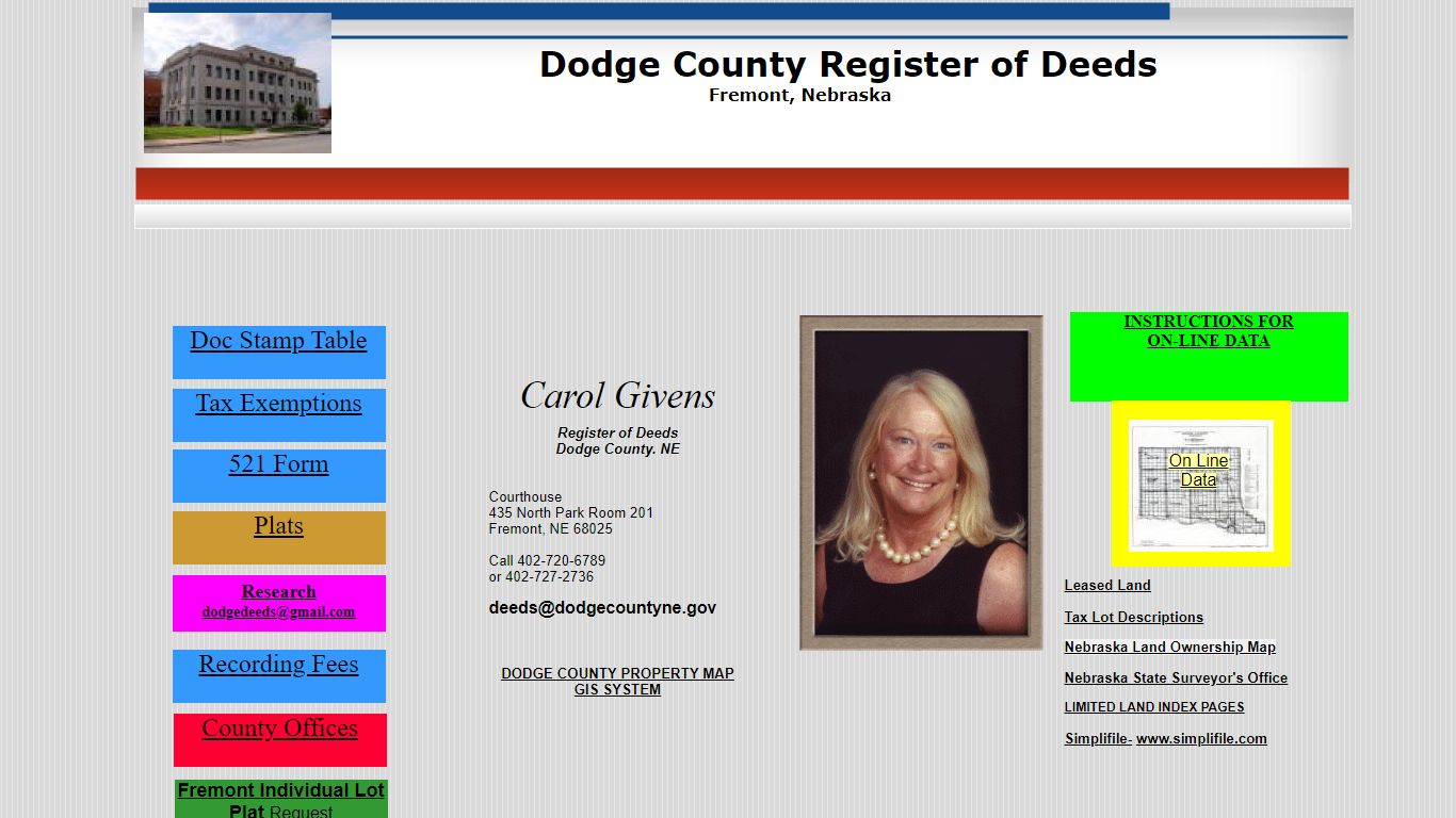 Dodge County Register of Deeds